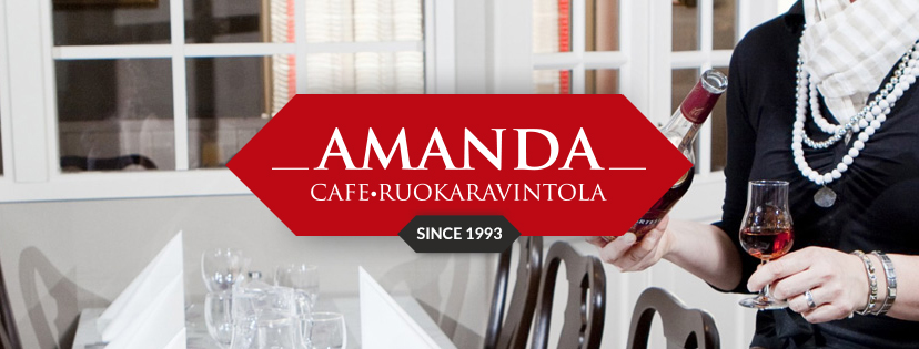 Ruokaravintola Amanda - Lounas, À la carte, kahvila ja pitopalvelu.